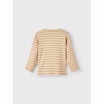 LIL ATELIER Modal Bluse Geo Warm Sand